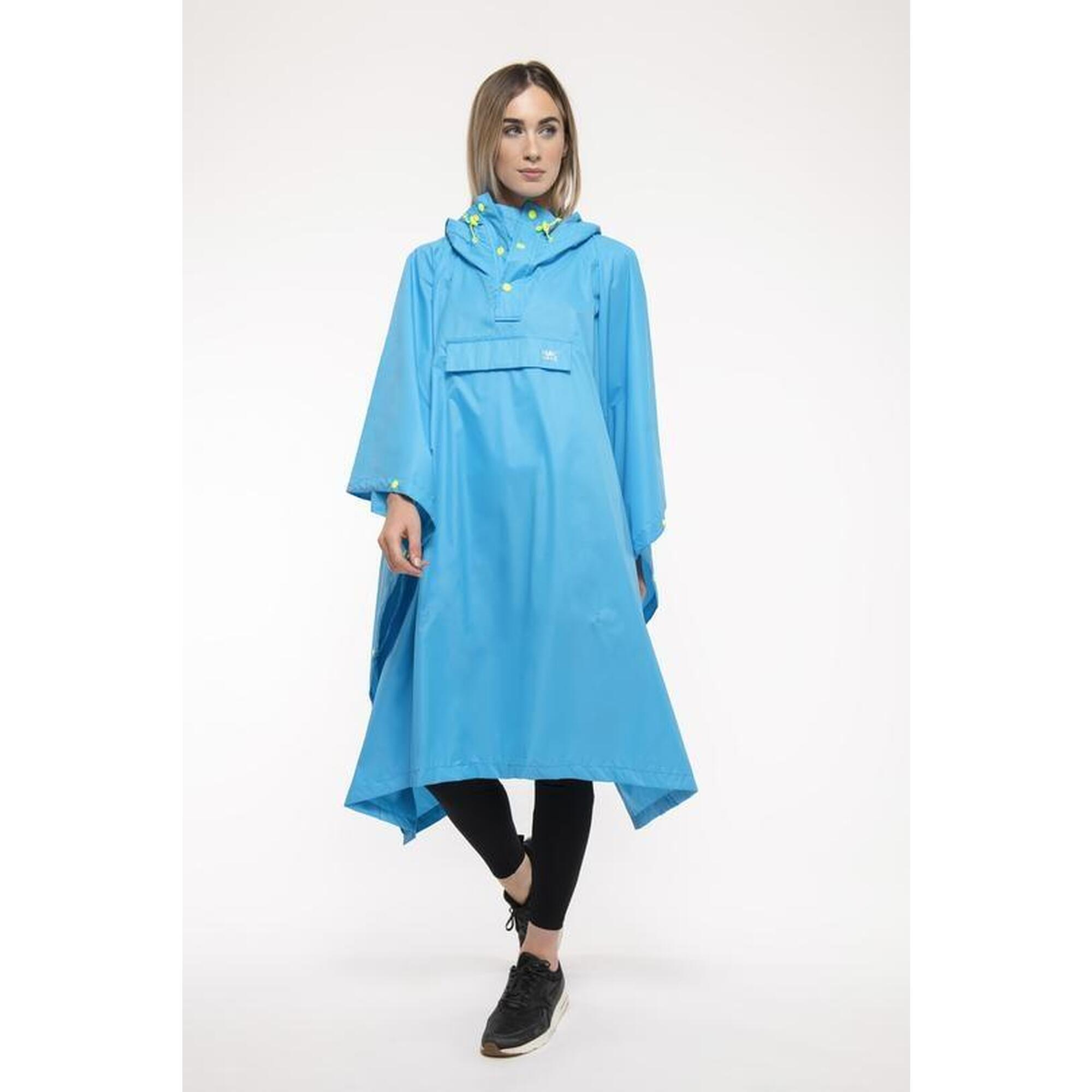 Mac In A Sac - Mac In A Sac - Poncho De Pluie - Poncho - Bleu - Adulte - Decathlon