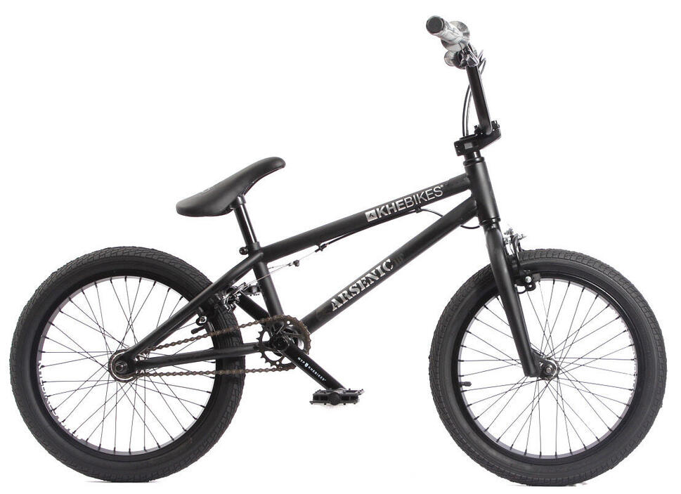 Rower Bmx Arsenic Dzieci Czarny 10,1Kg 18 Cali Khebikes