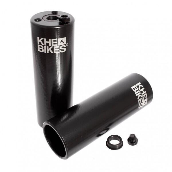 KHEBIKES BMX KOLÍKY PRO LASER ADULT BLACK ALU 10MM/14MM KHEBIKES