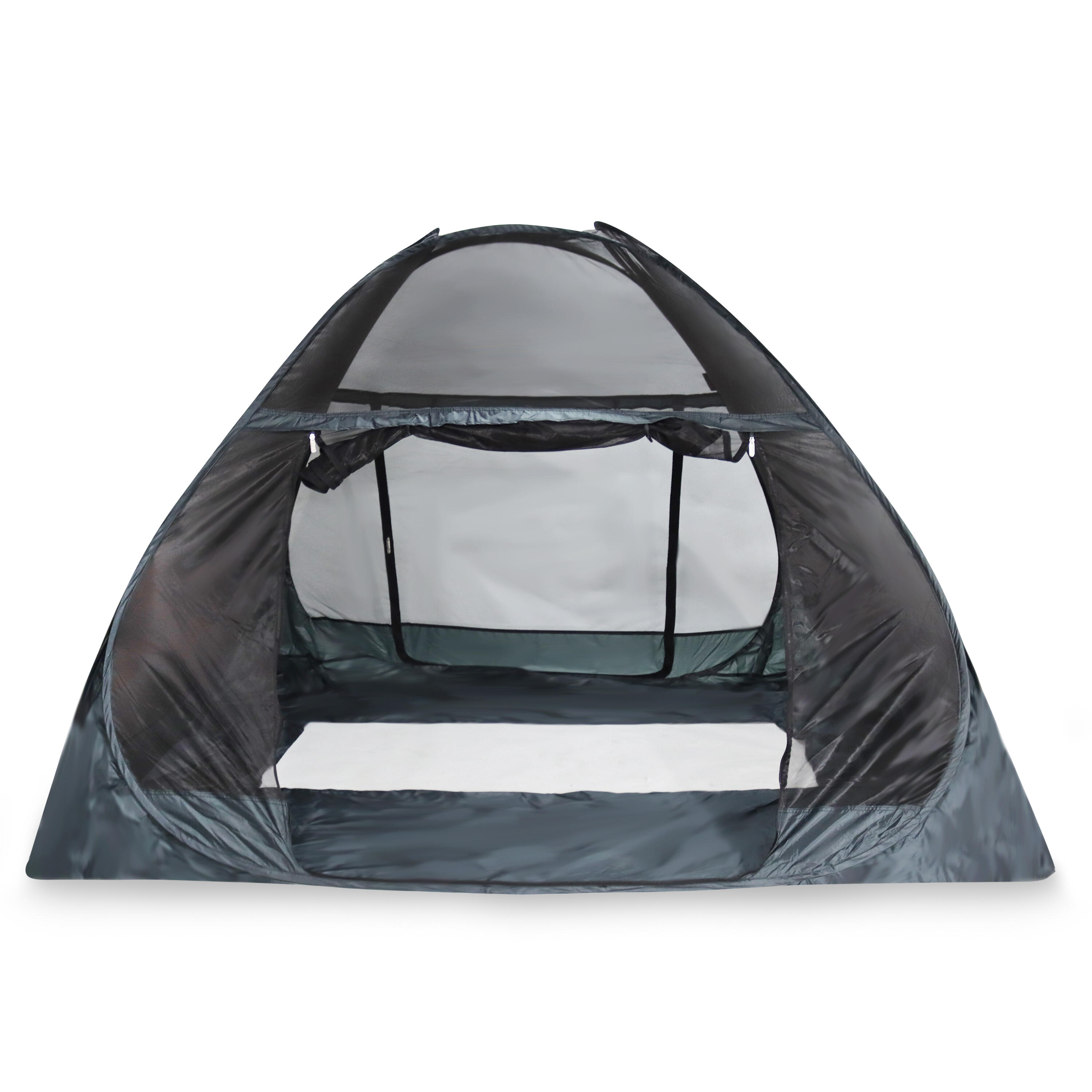 DERYAN Bedtent Pop-Up Adulto - Malla de 1 mm - 200x180x160 cm - Negro 4/5