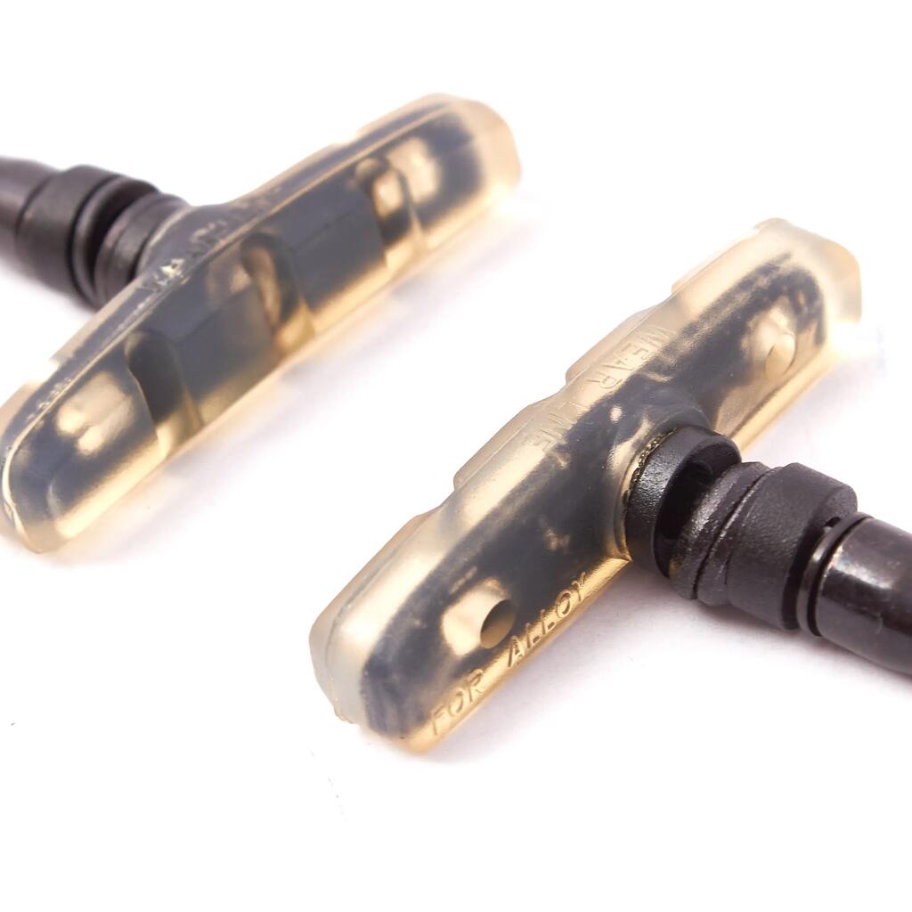 ACME TRANSPARENT BMX BRAKE PADS BY KHEBIKES