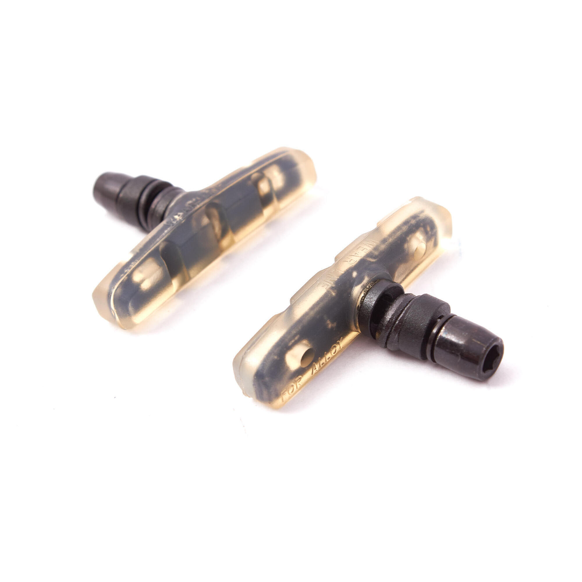 SAPATAS DE TRAVÃO BMX ACME KHEBIKES TRANSPARENTES
