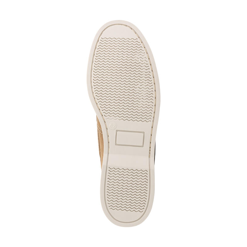 Chaussures bateau en daim - Semelle en caoutchouc - Hommes - Penzance