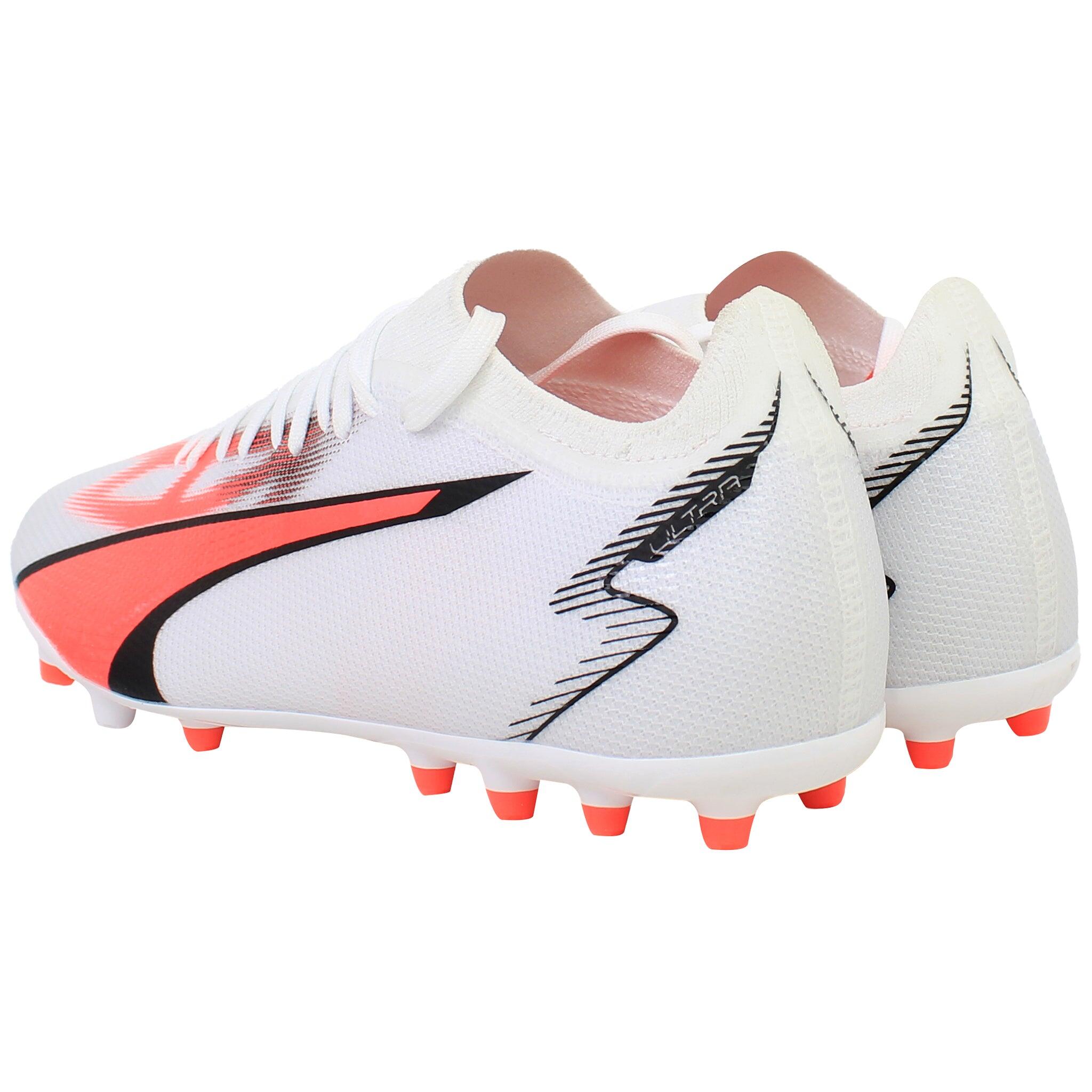 Puma Ultra Match MG Mens White Football Boots 5/6