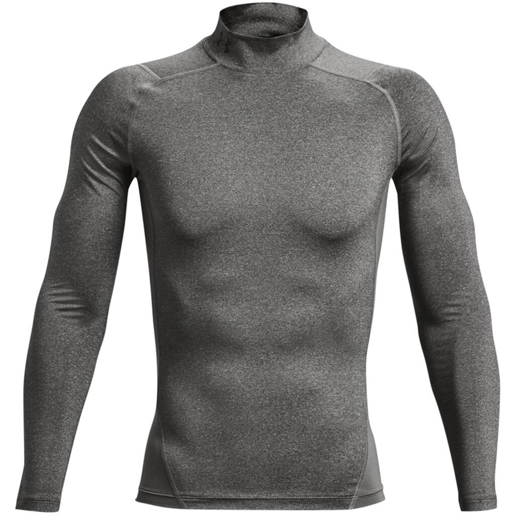 T-Shirt Male Under Armour Ua Comp Mock Grey