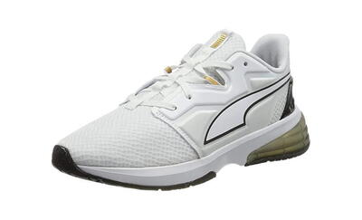 Puma wms lvl-up xt moto urban dames hardloopschoenen wit/zwart 38