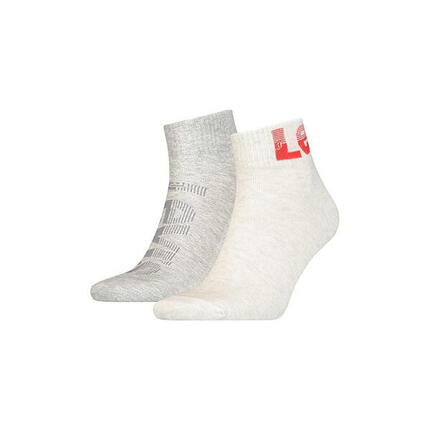 Levis Unisex Mid Cut Socks 2 er Pack - 701203950
