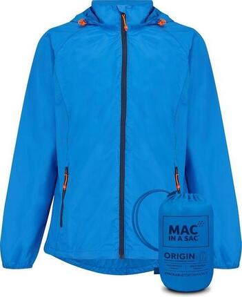 Mac in a Sac - Regenmantel - Neonblau