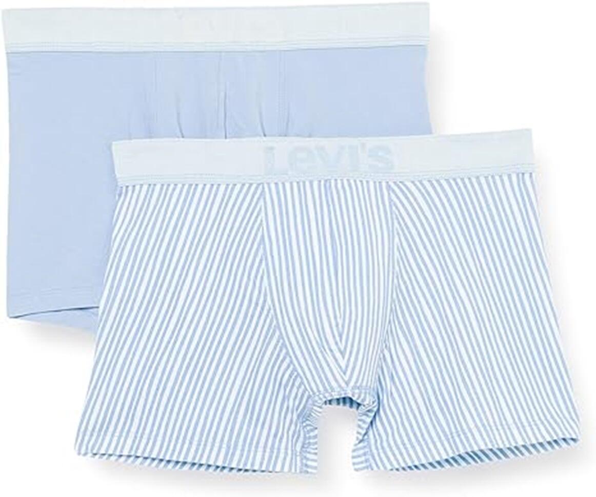 LEVI'S Levis Herren Vertical Stripe AOP Boxershorts 2er Pack - 100001635