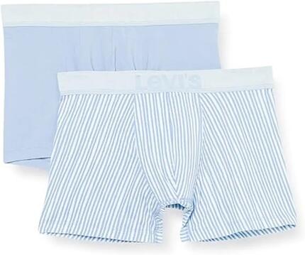 Levis Herren Vertical Stripe AOP Boxershorts 2er Pack - 100001635