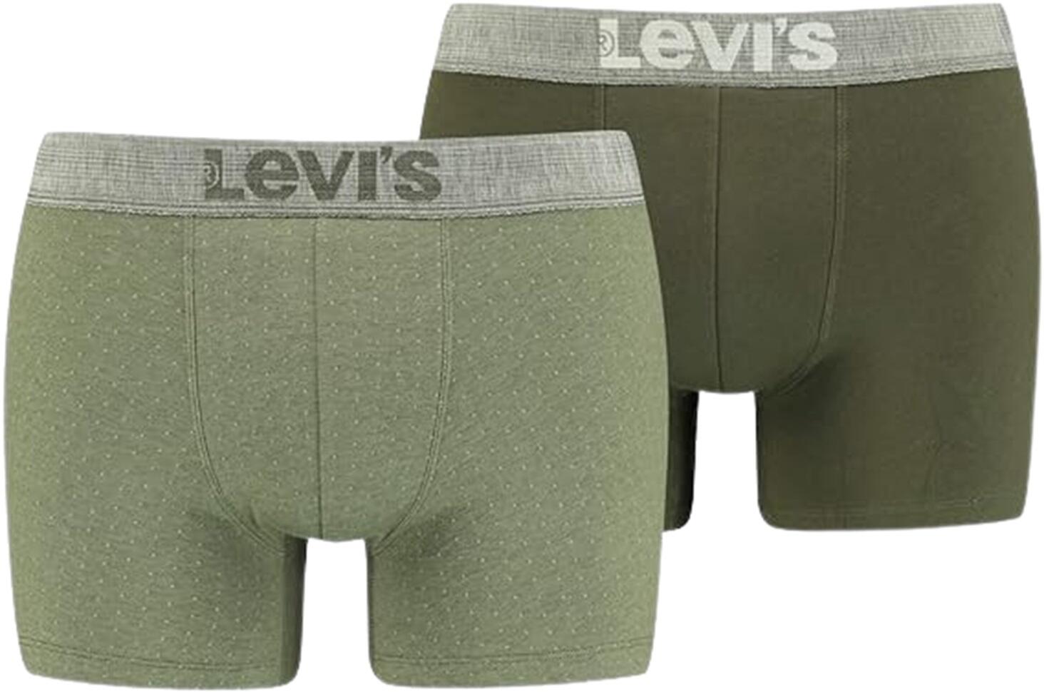 LEVI'S Levis Herren Bird Eye Boxershorts 2er Pack - 100001638