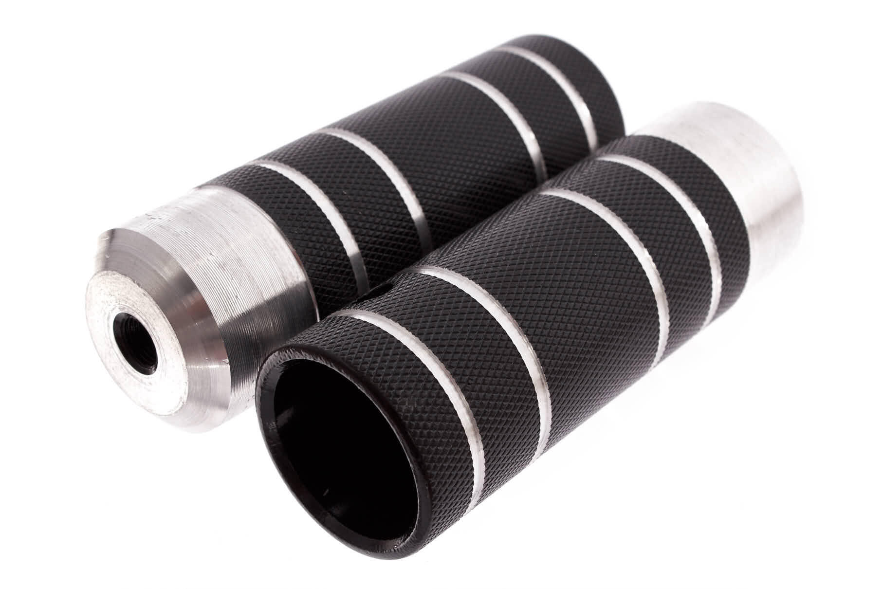 BMX PEGS KIND ZWART ALU 10MM KHEBIKES 3/5