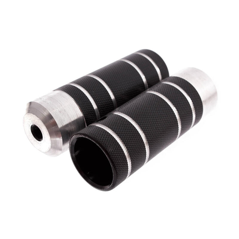 BMX PEGS COP COPII NEGRU ALU 10MM KHEBIKES