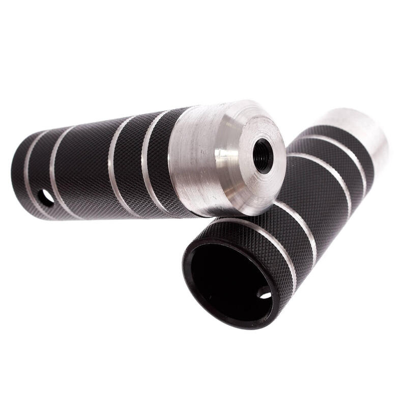 BMX PEGS COP COPII NEGRU ALU 10MM KHEBIKES