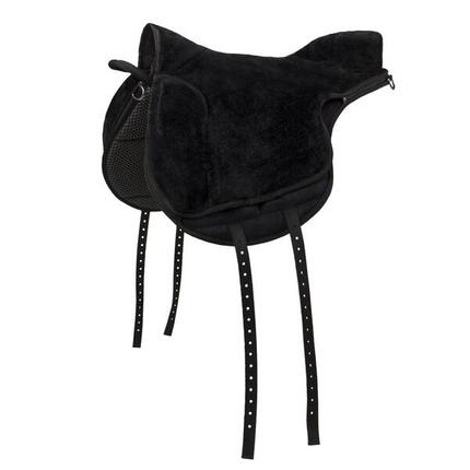 QHP Bareback Pad Super Soft - Cremé (Shet) (Shet)