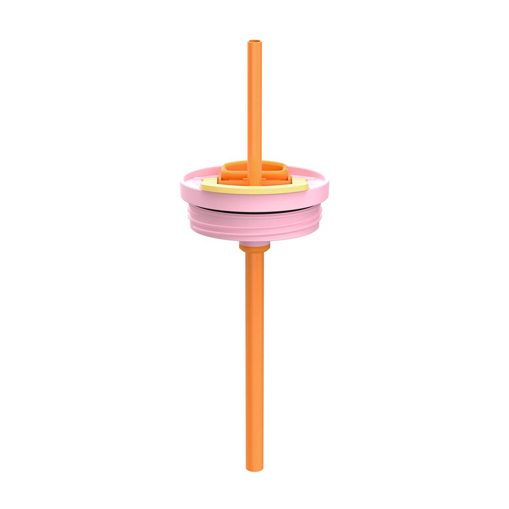 Kubek termiczny ze słomką termos podróżny Kambukka Rio 950ml - Pink Papaya 5/7