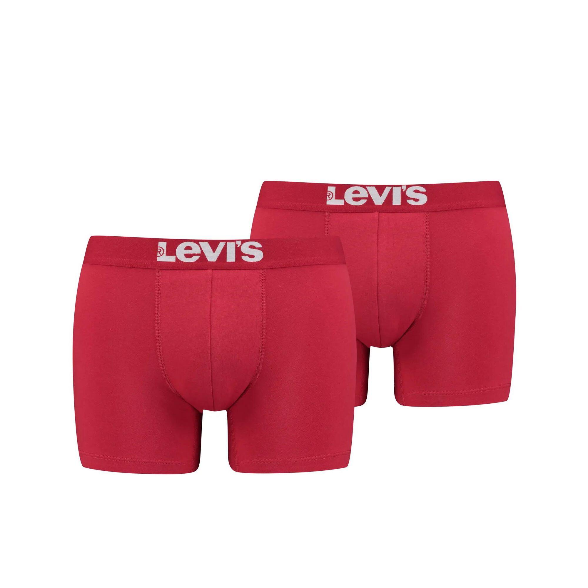 LEVI'S Levis Herren Solid Basic Boxershorts  2 er Pack - 905001