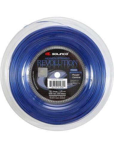 SOLINCO Cordaje Raquetas de Tenis SOLINCO Revolution 16L (1,25) 200 m