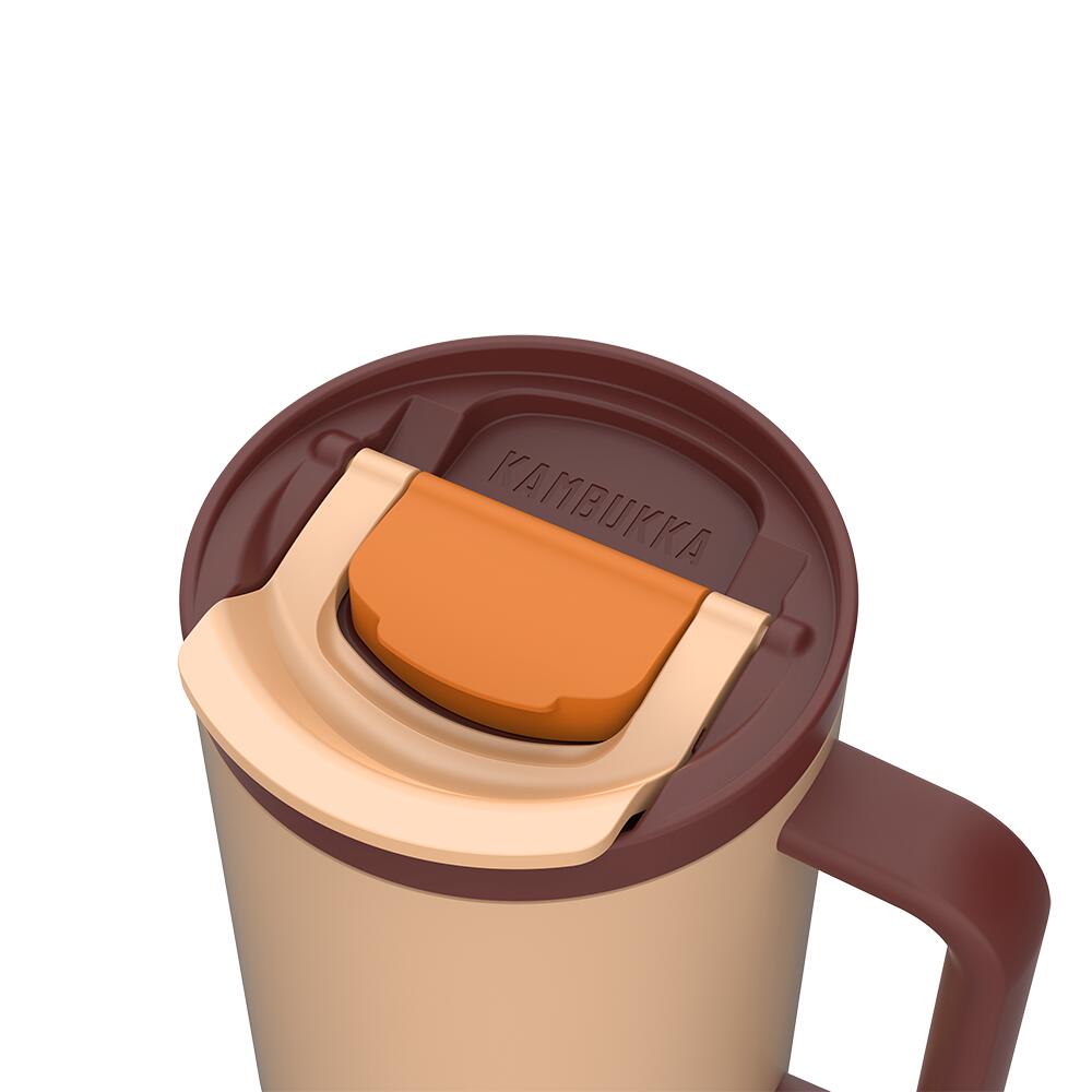 Kubek termiczny ze słomką termos podróżny Kambukka Rio 950ml - Almond Dream 4/7