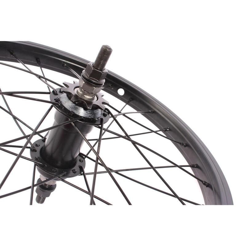 BMX ROATĂ SPATE ARSENIC NEGRU 16" KHEBIKES
