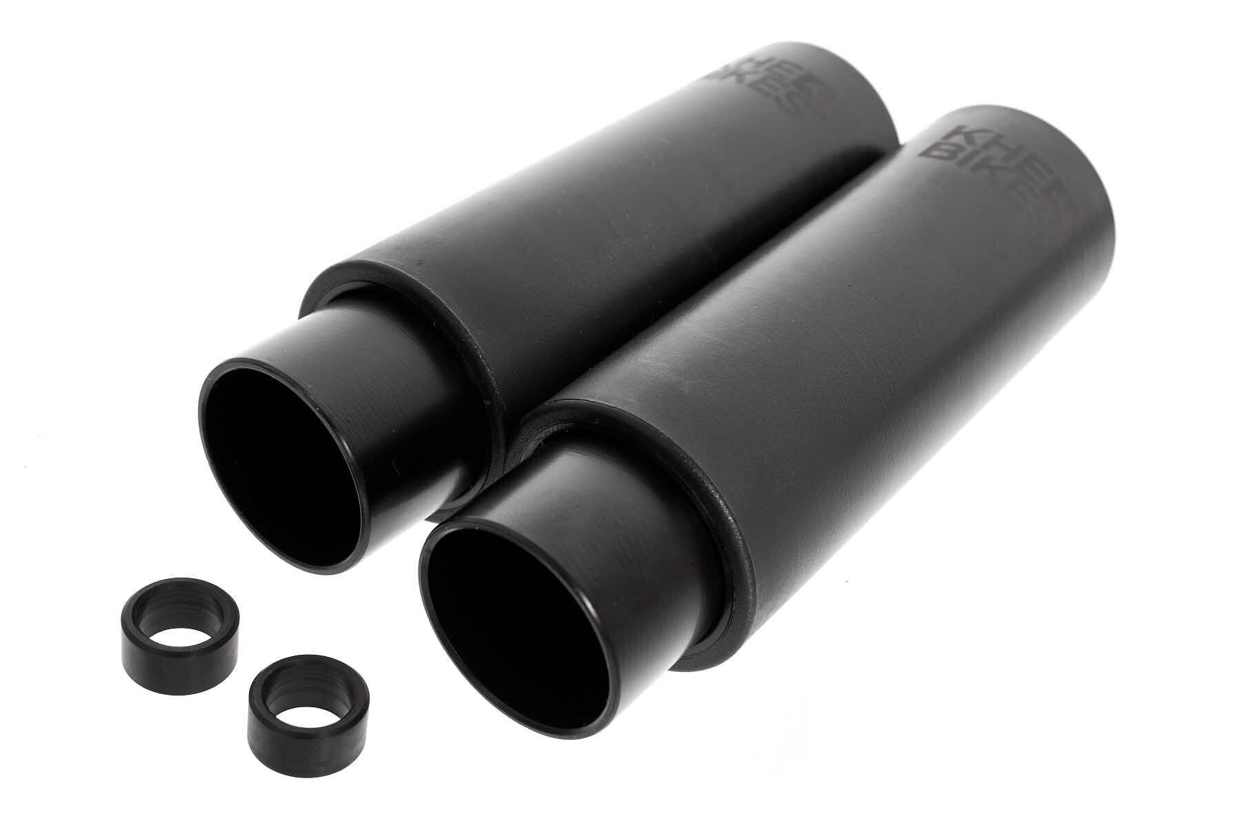 BMX Pegs PRO 2E VOLWASSENE ZWART 14MM KHEBIKES 2/5