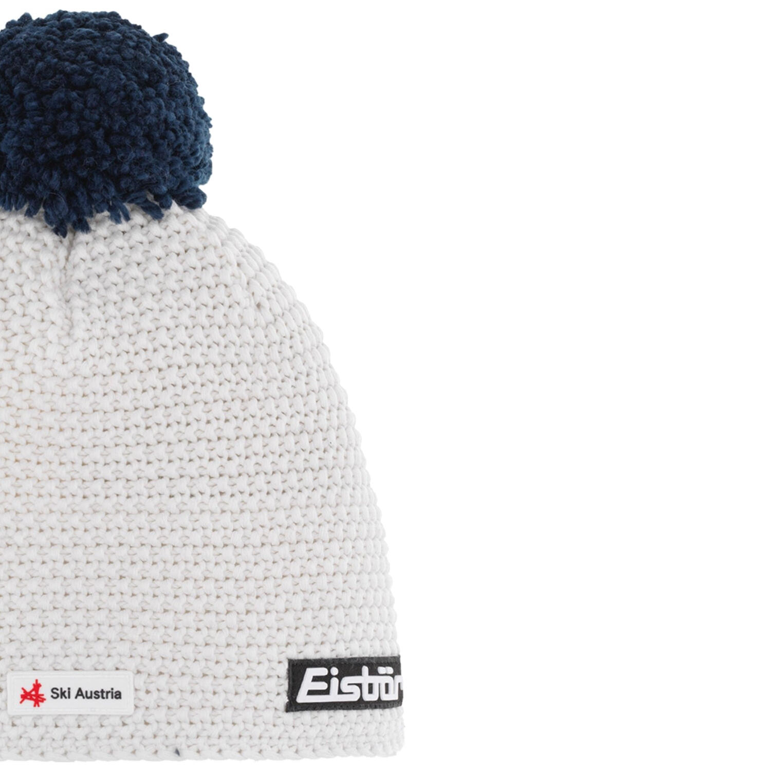 Eisbär Jamie Pompon MÜ SKA Strickmütze mit Bommel Unisex 2/3