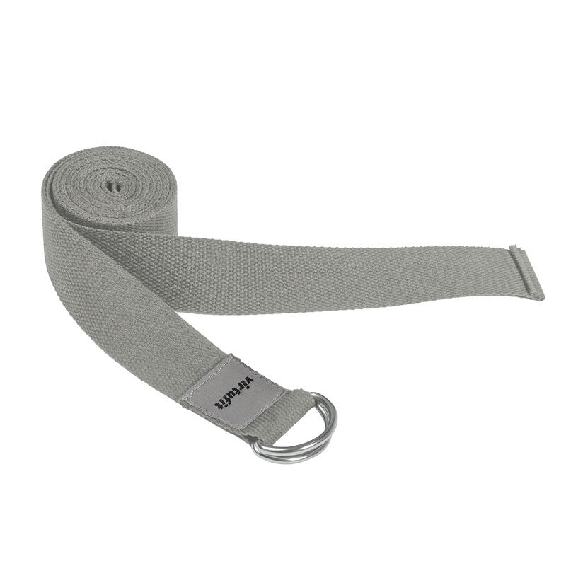 Centura Yoga VirtuFit Premium Yoga Belt - 250 cm - Gri