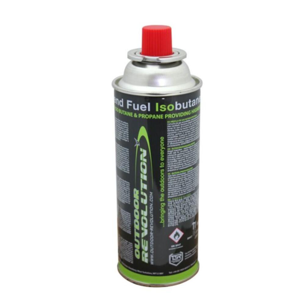 Outdoor Revolution 220g Iso-Butane Fuel Gas Cartridge 4 Pack 2/2