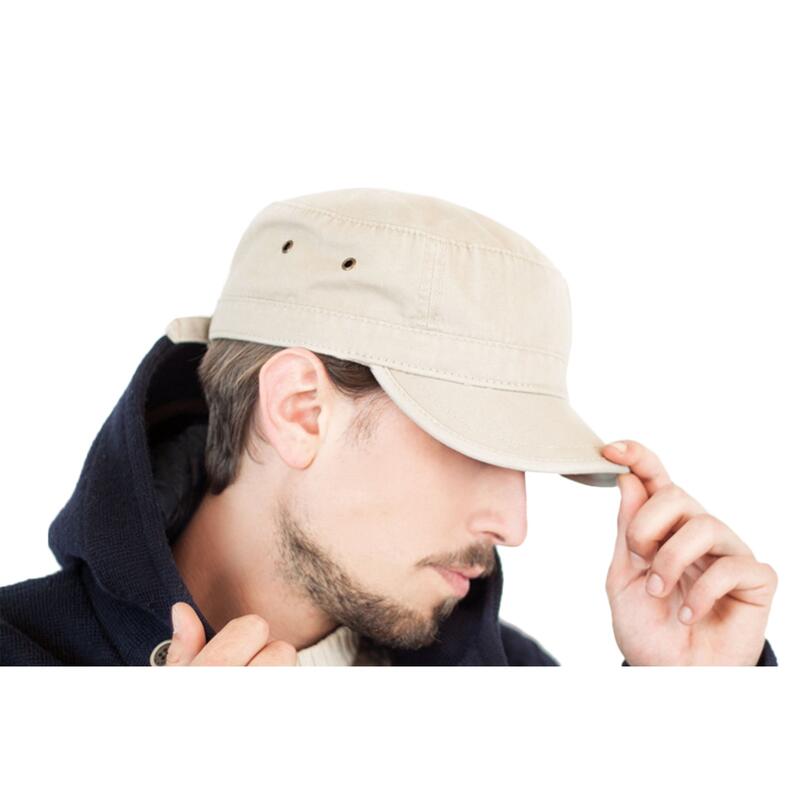Casquette Militaire Style Urbain Mixte (Beige)