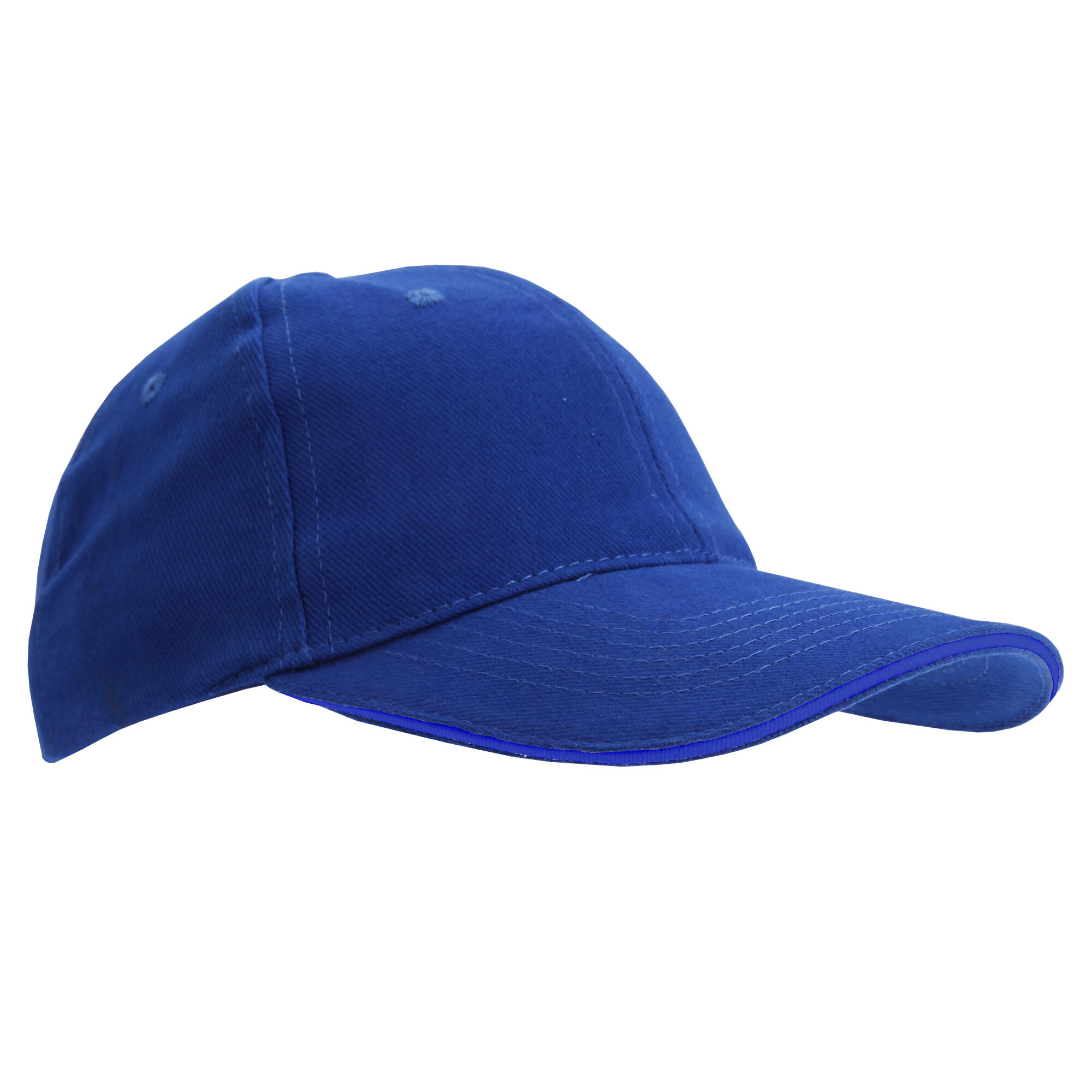 Unisex Buffalo 6 Panel Baseball Cap (Royal Blue) 3/6