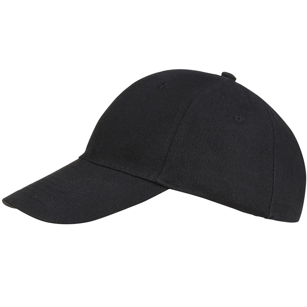 Unisex Buffalo 6 Panel Baseball Cap (Black) 3/5