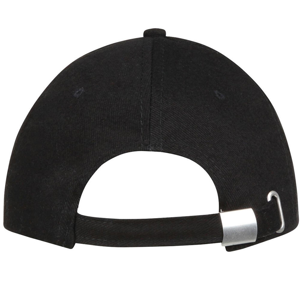 Unisex Buffalo 6 Panel Baseball Cap (Black/Red) 2/5