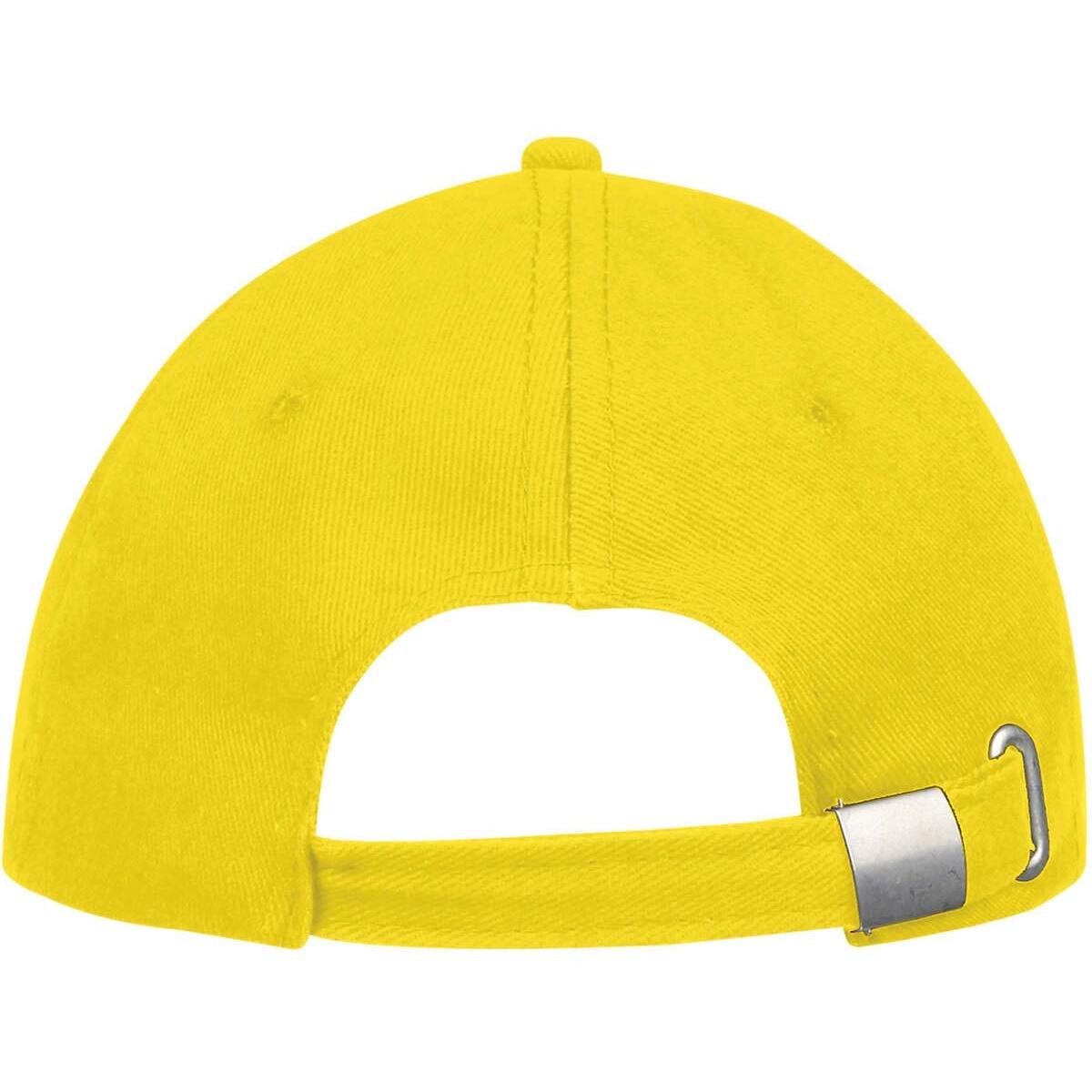 Unisex Buffalo 6 Panel Baseball Cap (Gold) 2/5