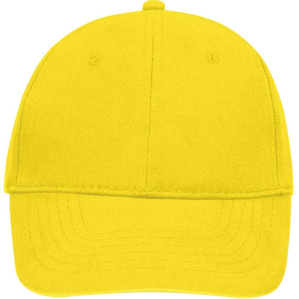 Unisex Buffalo 6 Panel Baseball Cap (Gold) 4/5