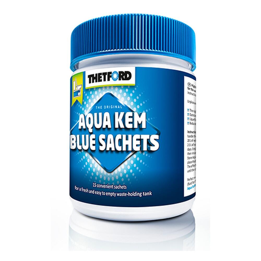 Thetford Aqua Kem Blue Toilet 15 Sachets Pack Cassette Portable Toilets 3/6