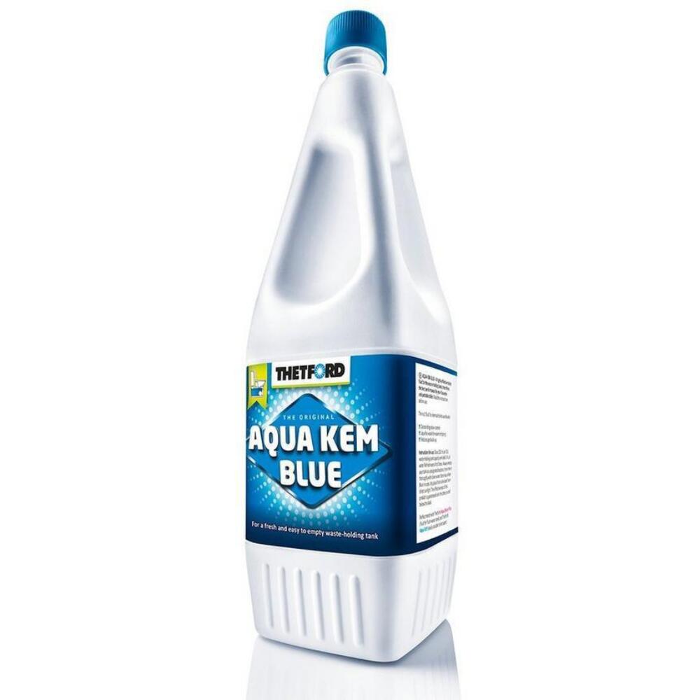 THETFORD Thetford Aqua Kem Blue Toilet Chemical Fluid 2 Litre Waste Holding Tanks