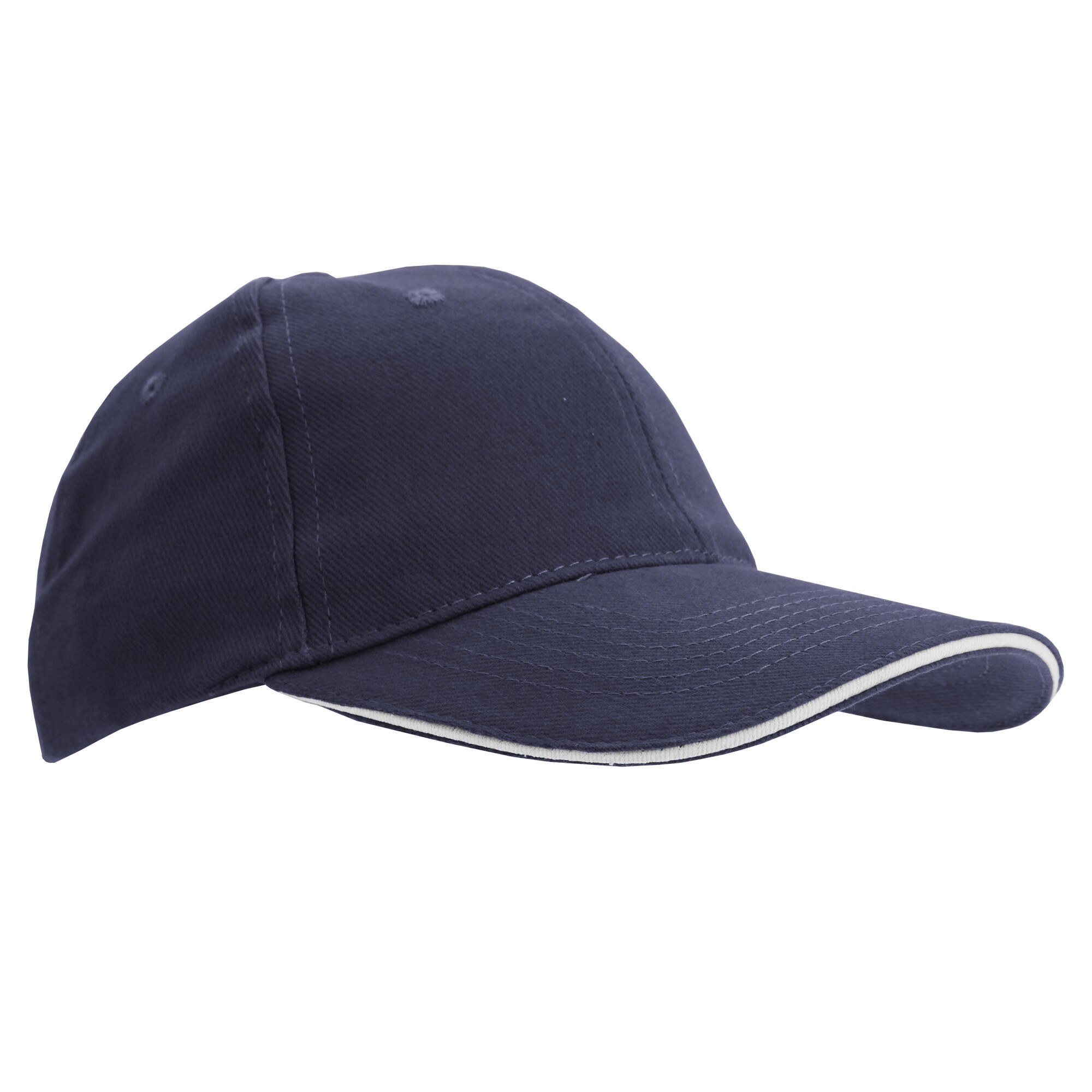 navy blue / white