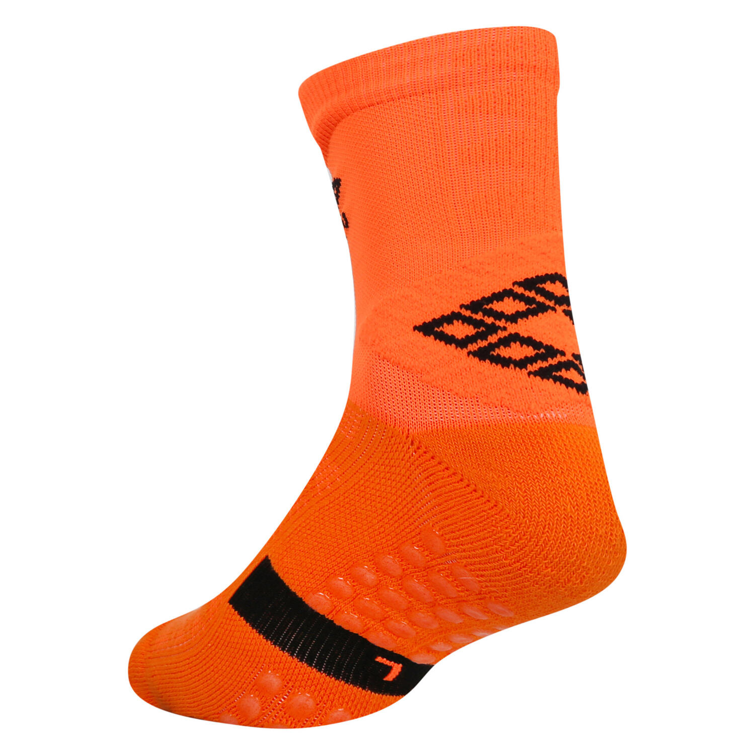 Calzini Antiscivolo Uomo Umbro Pro Protex Arancione Shocking 2/3