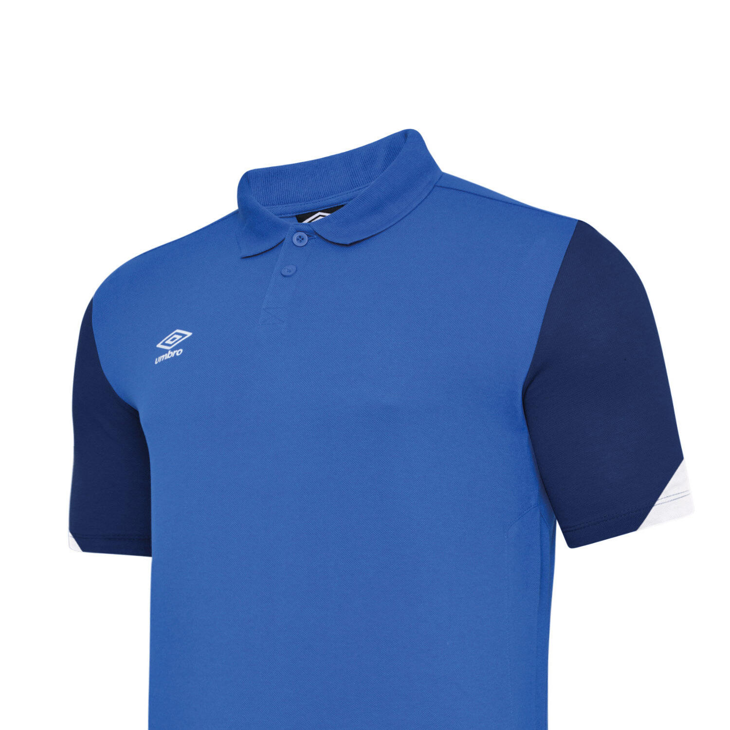 Childrens/Kids Total Training Polo Shirt (Royal Blue/Dark Navy/White) 2/2