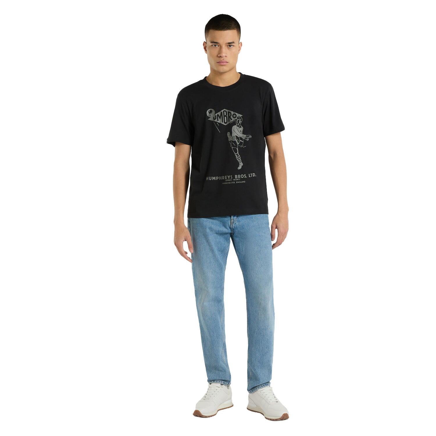 Mens Humphreys Bros TShirt (Black) 3/3