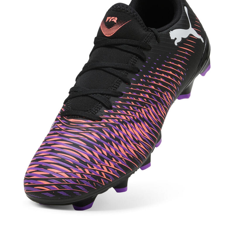 Chaussures de football FUTURE 8 PLAY FG/AG Unisexe PUMA Black White Glowing Red