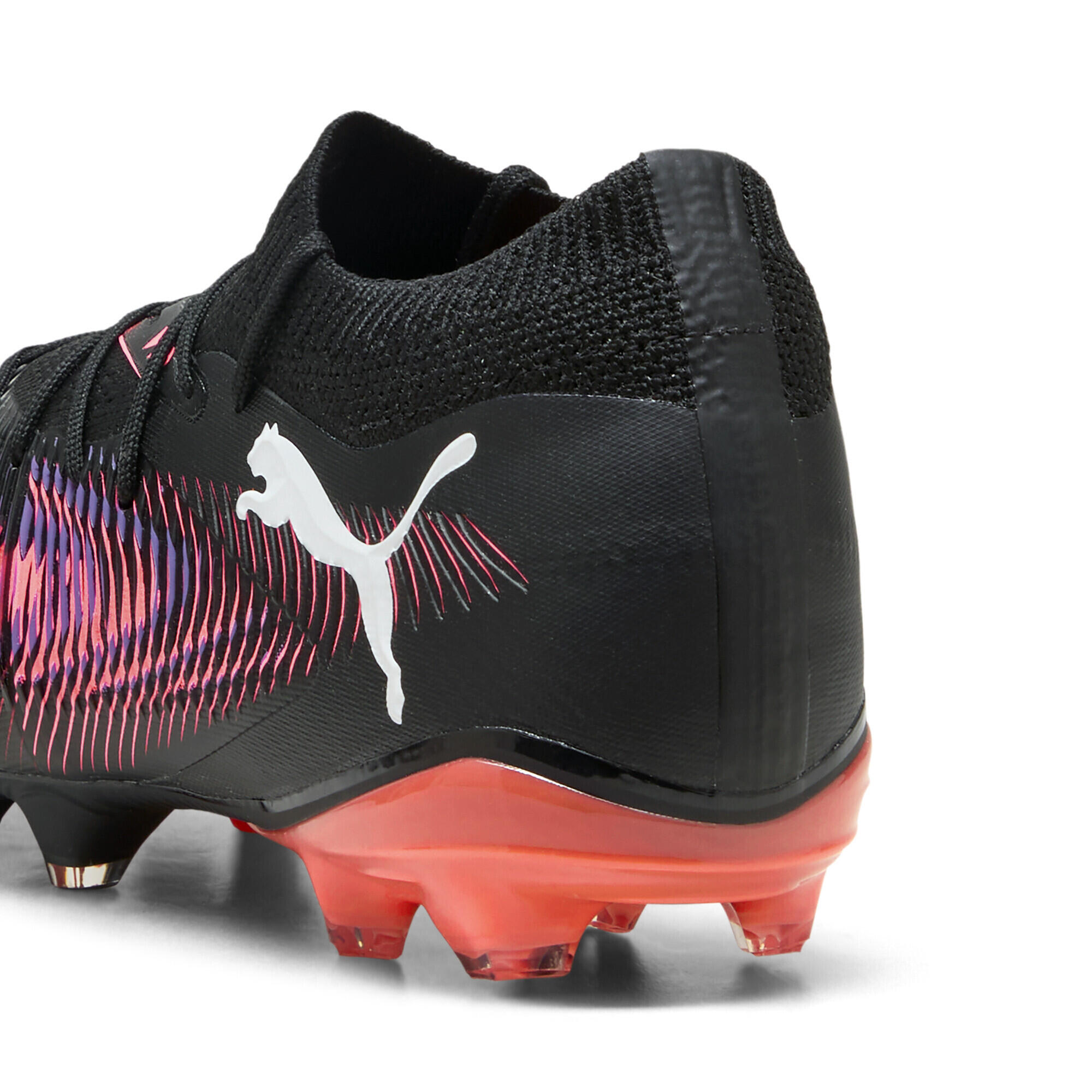 FUTURE 8 MATCH FG/AG voetbalschoenen PUMA Black White Glowing Red 4/7