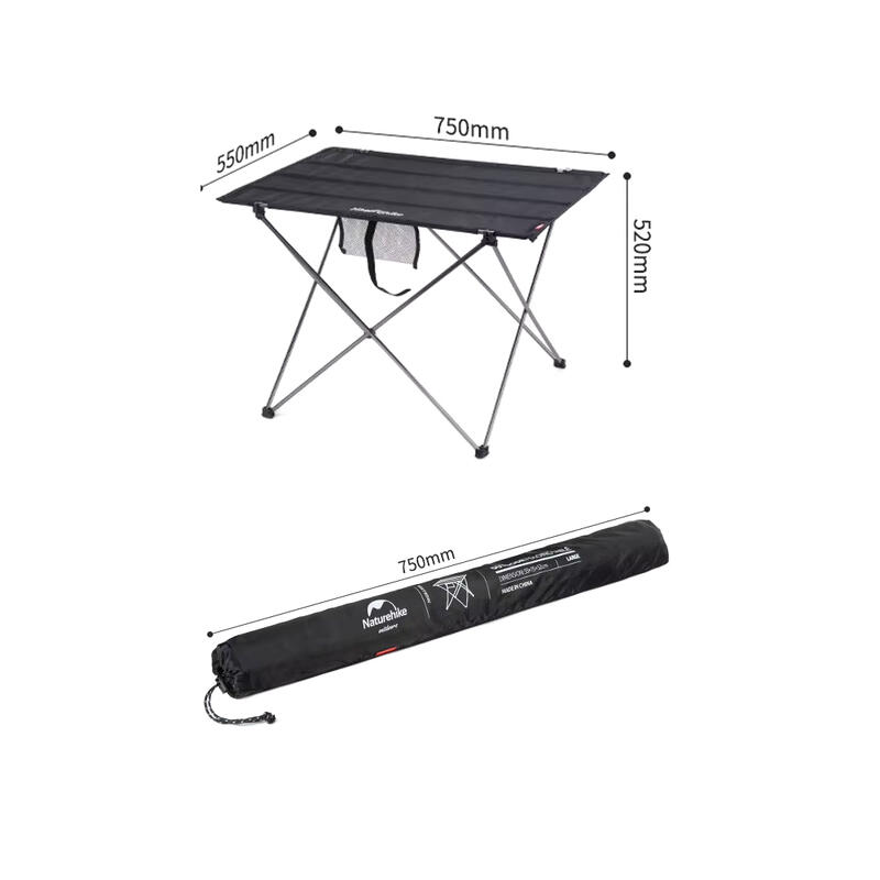 Naturehike Folding camping table - Lightweight aluminum