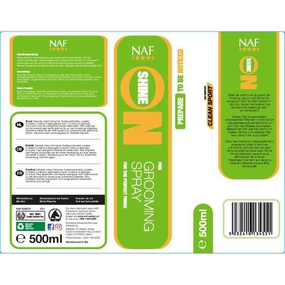 NAF Shine On Grooming Spray - 500 ml 3/3