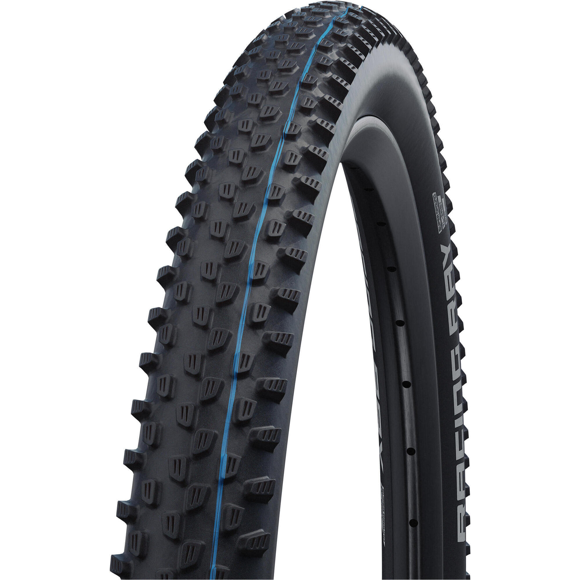 Schwalbe - Pneu Vélo Mtb Racing Ray - Addix Speed Evolution Line 29x2.10 » 54-622 - Pneu - Bleu|noir - 54-622 - Decathlon