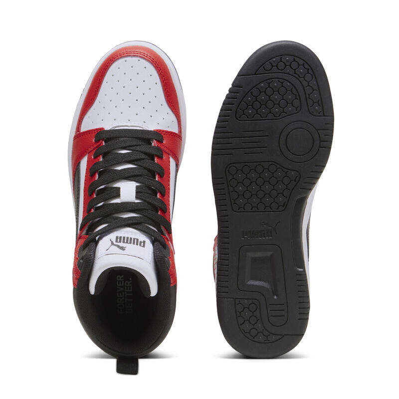 PUMA BUTY REBOUND V6 MID JR 39383103