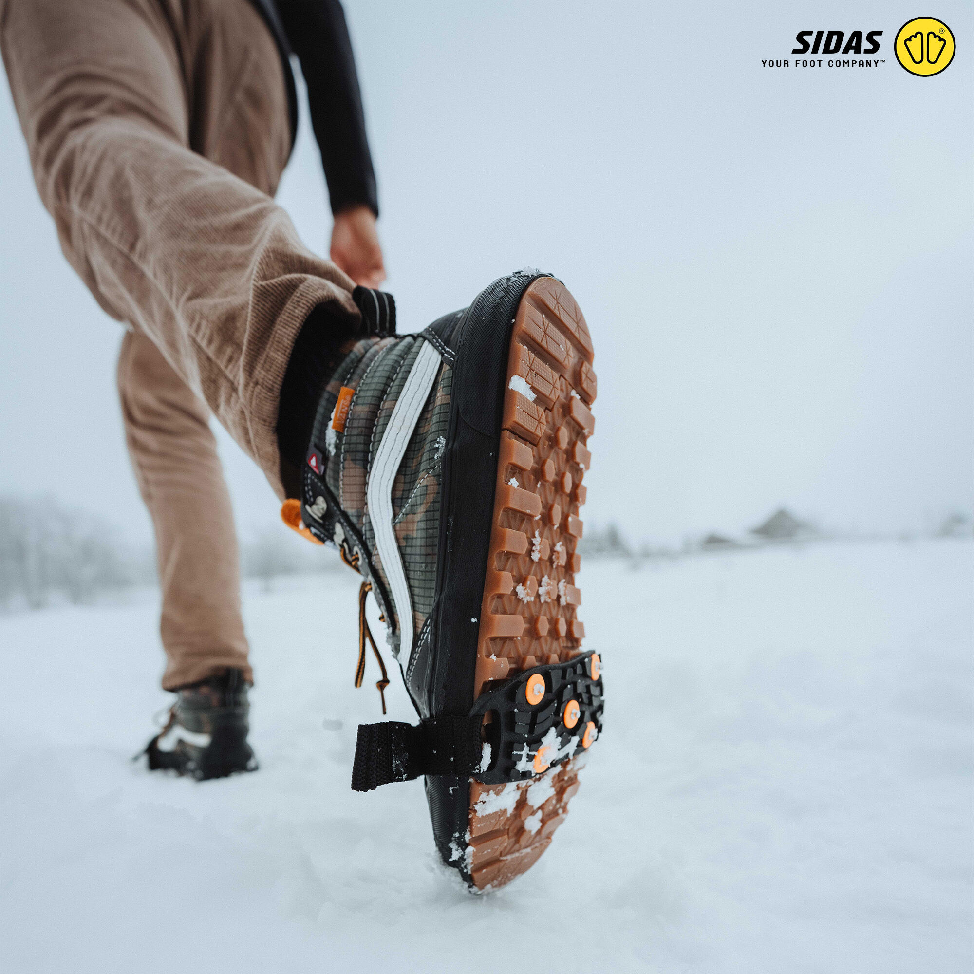 Lichtgewicht antislip-elementen, over sneeuw en ijs te lopen - Walk Traction 1/2 4/4