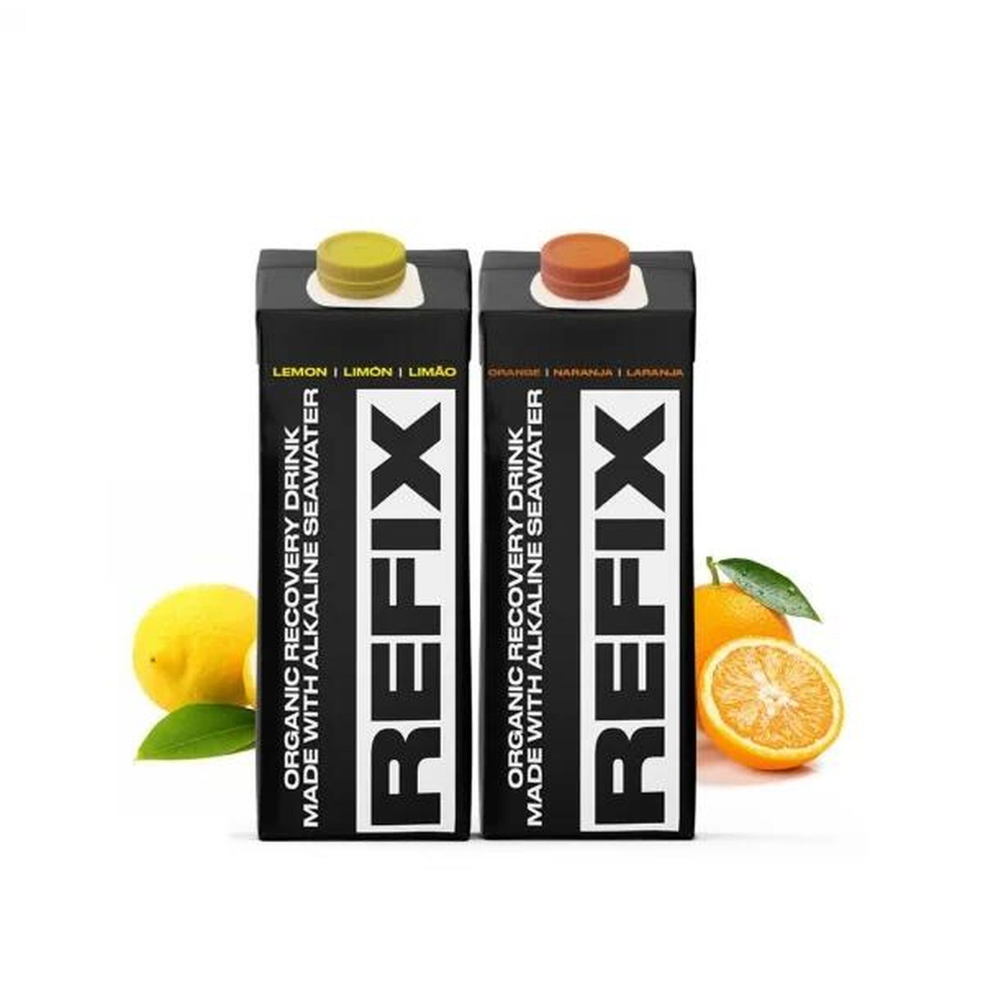 Bautura organica pentru refacere cu portocale, Refix, 250 ml