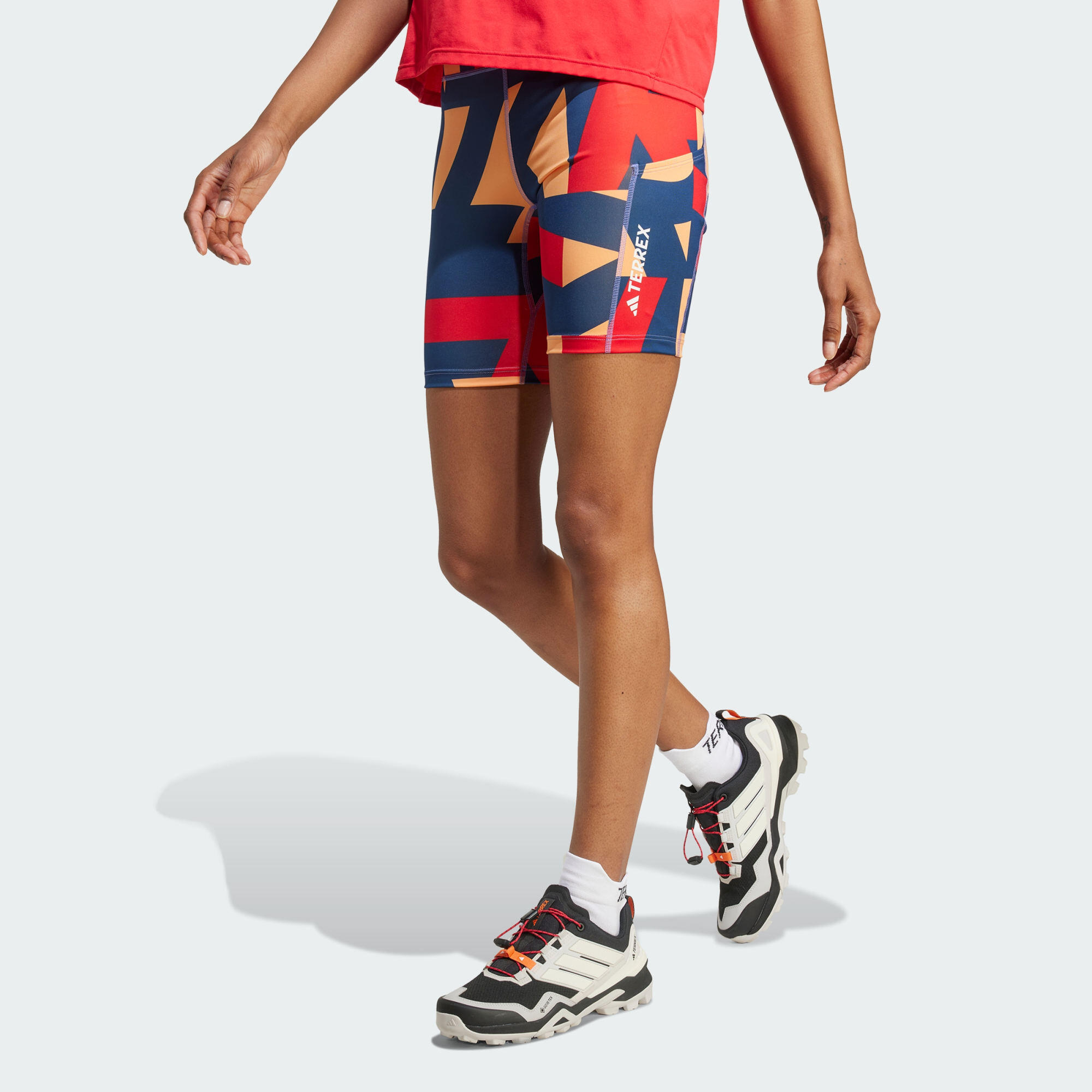 ADIDAS Terrex Multi 8-inch Strakke Short Printed