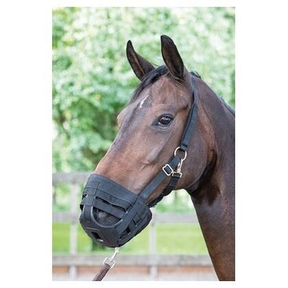 Harry's Horse Graasmasker Muzzle Air - Zwart 2/4